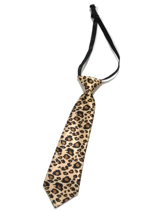 Brown Leopard Pattern Necktie | Ryujin – ITZY