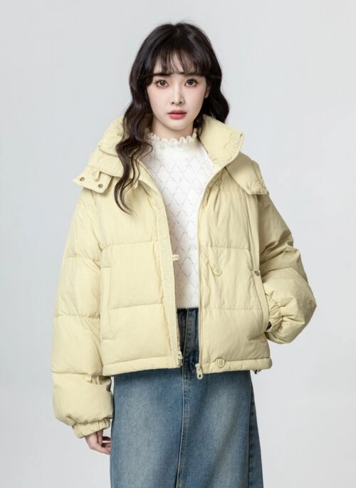 Winter Hooded Puffer Jacket