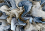 Πινακας σε καμβά ABSTRACT SQUARES AND WAVES