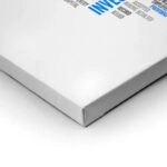 Πινακας σε καμβά ACCOUNTING TYPOGRAPHY