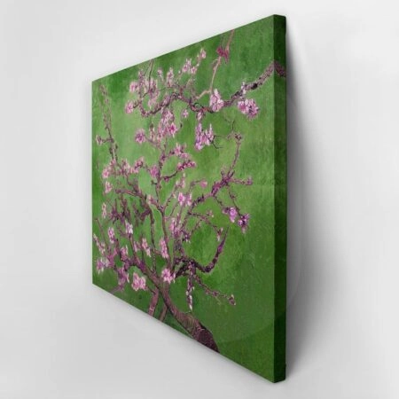 Πινακας σε καμβά VAN GOGH - ALMOND BLOSSOM GREEN - Vincent Van Gogh Sticky 3