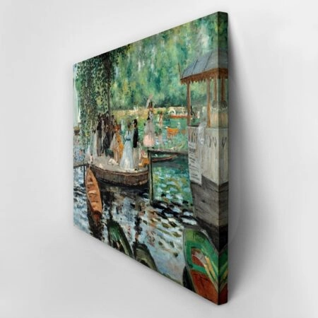 Πινακας σε καμβά RENOIR - LA GRENOUILLERE - Pierre Auguste Renoir Sticky 3