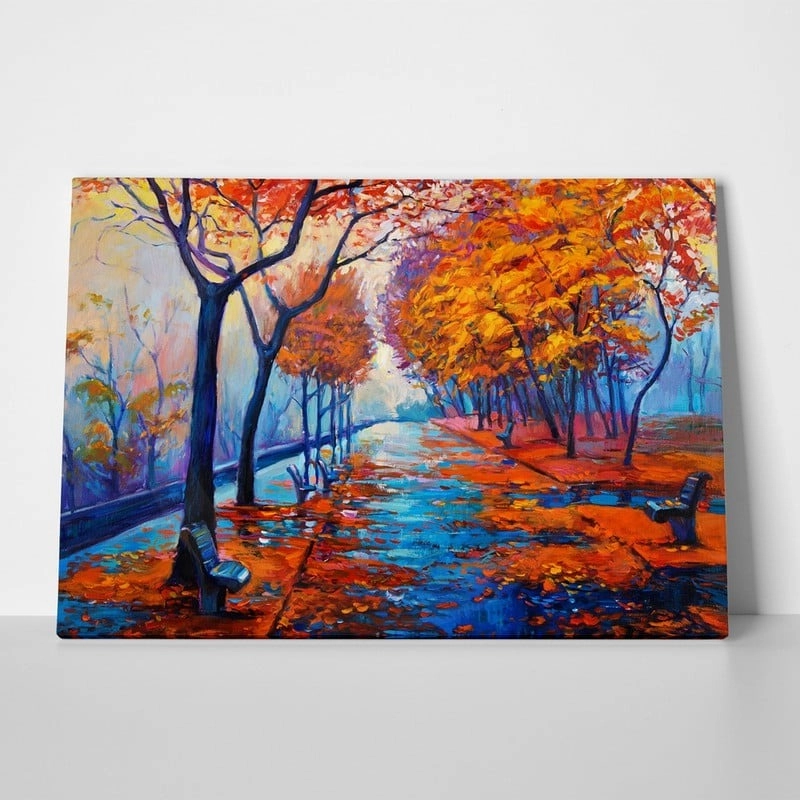Πινακας σε καμβά AUTUMN PARK