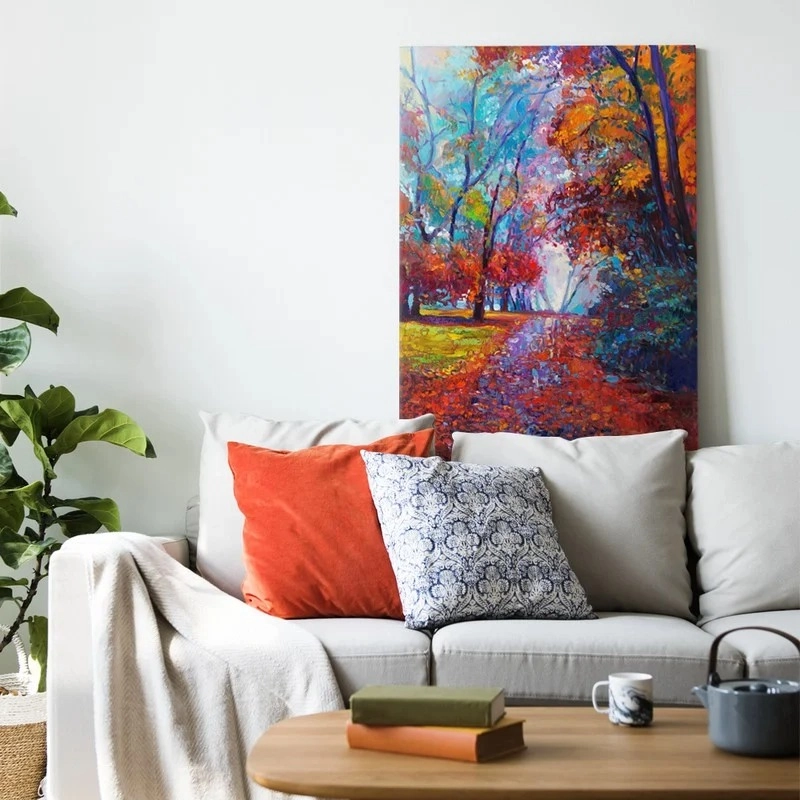 Πινακας σε καμβά AUTUMN LANDSCAPE PAINTING