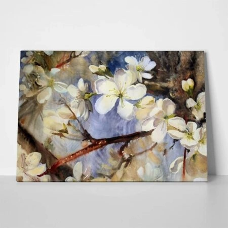 Πινακας σε καμβά BLOOMING SPRING - Ανθη Δεντρων Sticky 2