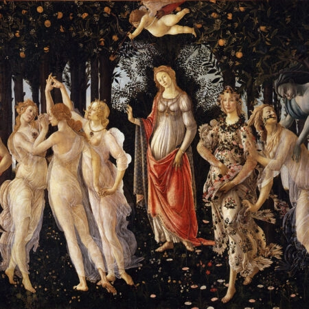 Πινακας σε καμβά BOTTICELLI - PRIMAVERA - Botticelli Sandro Sticky 5