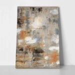 Πινακας σε καμβά BROWN AND GREY