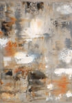 Πινακας σε καμβά BROWN AND GREY