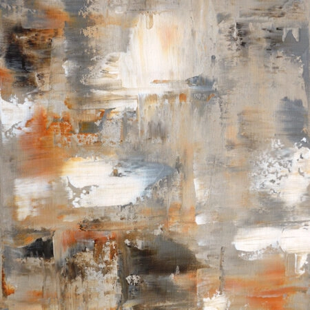 Πινακας σε καμβά BROWN AND GREY - Αφηρημενα και Abstract Sticky 5