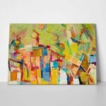 Πινακας σε καμβά COLORFUL OIL PAINTING