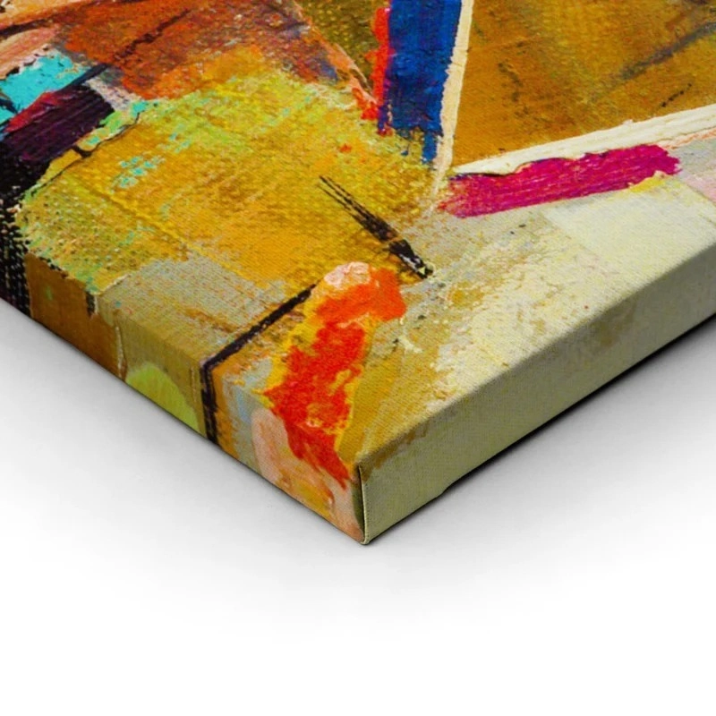 Πινακας σε καμβά COLORFUL OIL PAINTING