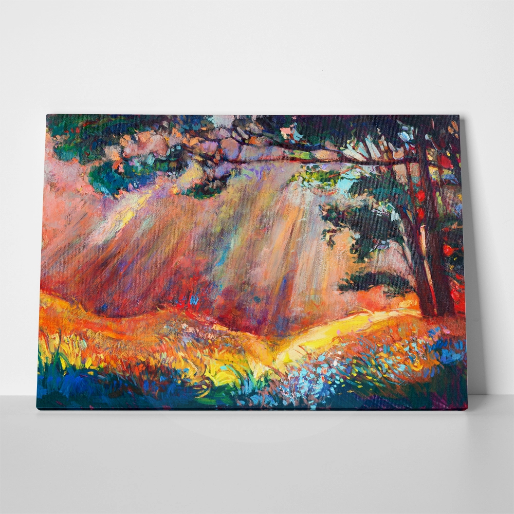 Πινακας σε καμβά COLOURFUL SPRING