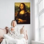Πινακας σε καμβά DA VINCI - MONA LISA