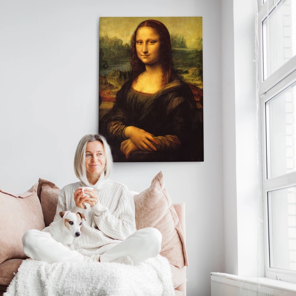 Πινακας σε καμβά DA VINCI - MONA LISA