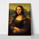 Πινακας σε καμβά DA VINCI - MONA LISA