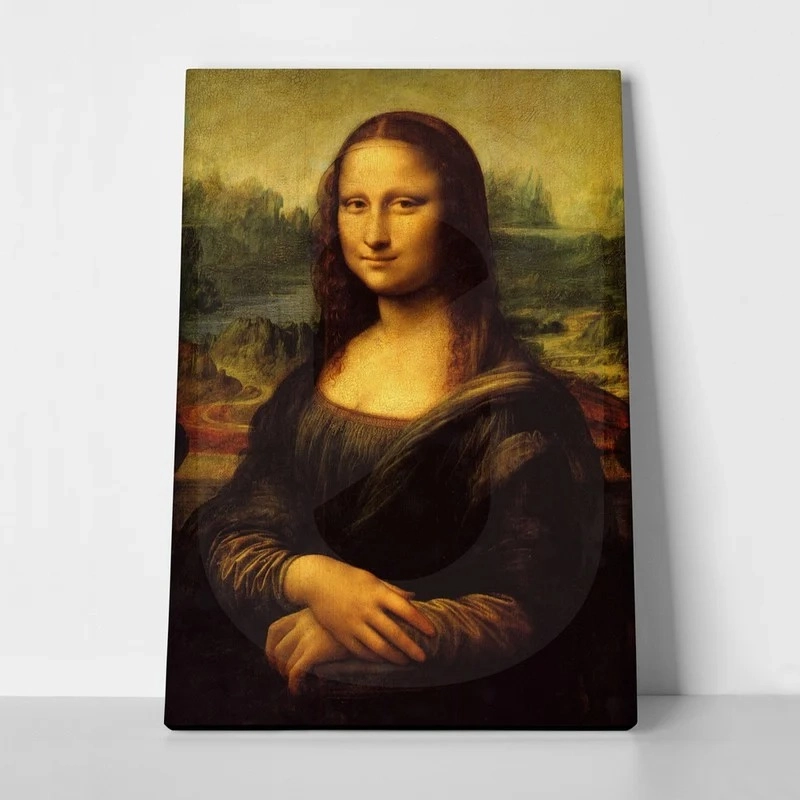 Πινακας σε καμβά DA VINCI - MONA LISA