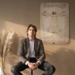 Πινακας σε καμβά DA VINCI - VITRUVIAN MAN