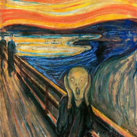 Πινακας σε καμβά EDVARD MUNCH - THE SCREAM - Edvard Munch Sticky 5