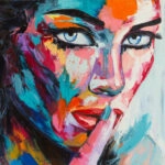 Πινακας σε καμβά FANTASY WOMAN 8