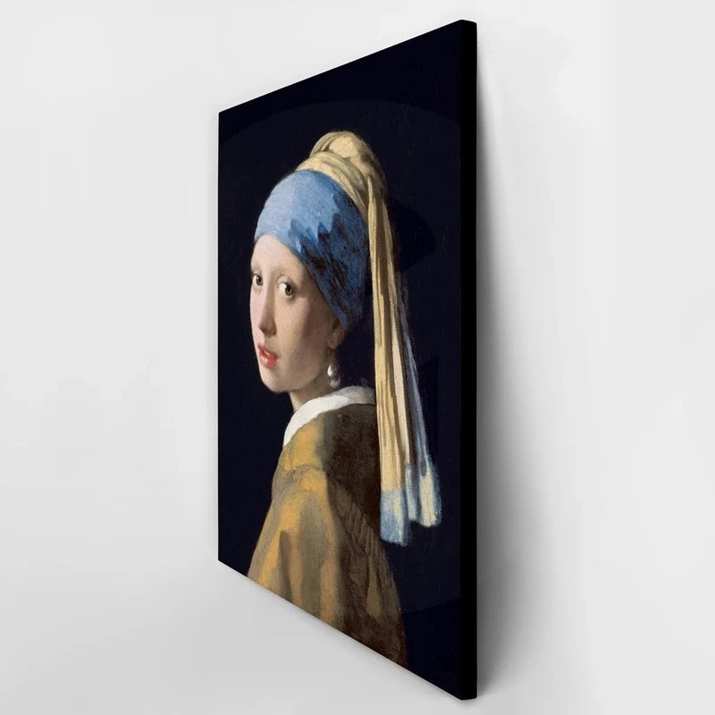 Πινακας σε καμβά VERMEER - GIRL WITH A PEARL EARRING