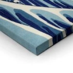 OUTLET Πινακας σε καμβά HOKUSAI - GREAT WAVE 80cm x 50cm