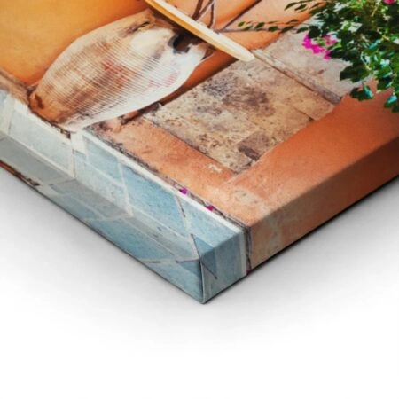 Πινακας σε καμβά HOUSE IN CHANIA - Πολεις και Αρχιτεκτονικη Sticky 2