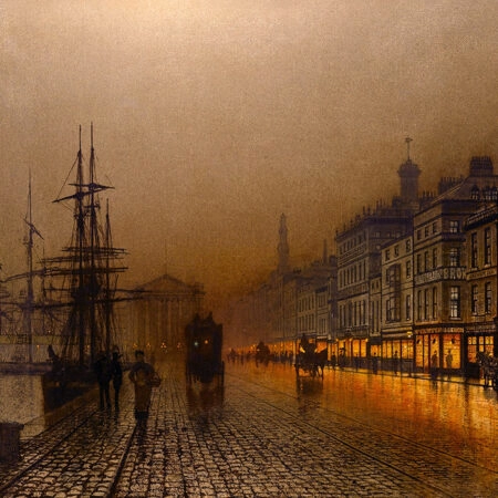 Πινακας σε καμβά JOHN ATKINSON - GREENOCK DOCK - John Atkinson Sticky 5