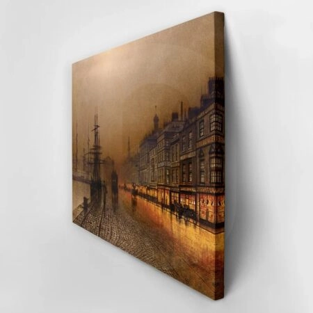 Πινακας σε καμβά JOHN ATKINSON - GREENOCK DOCK - John Atkinson Sticky 3