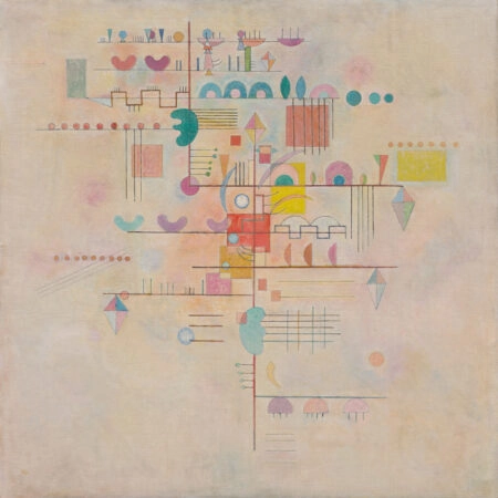 Πίνακας σε καμβά KANDINSKY - GENTLE ASCENT - Wassily Kandinsky Sticky 5