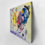 Πινακας σε καμβά KANDINSKY - JAUNE ROUGE BLEU