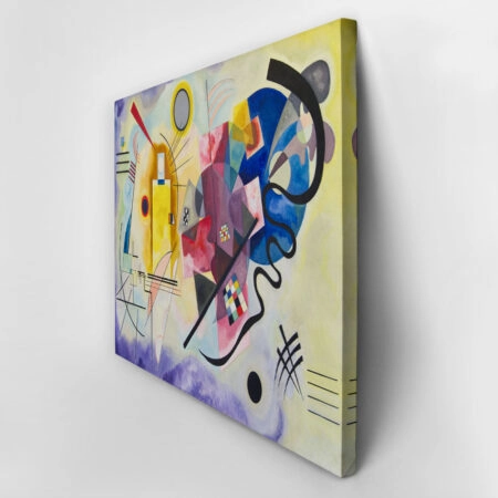Πινακας σε καμβά KANDINSKY - JAUNE ROUGE BLEU - Wassily Kandinsky Sticky 3