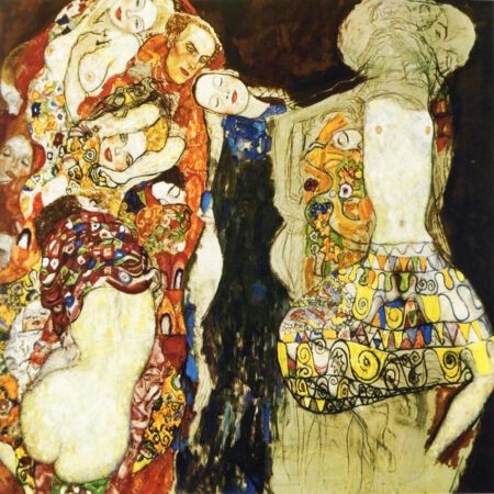 Πινακας σε καμβα KLIMT - BRIDES - Gustav Klimt Sticky 4