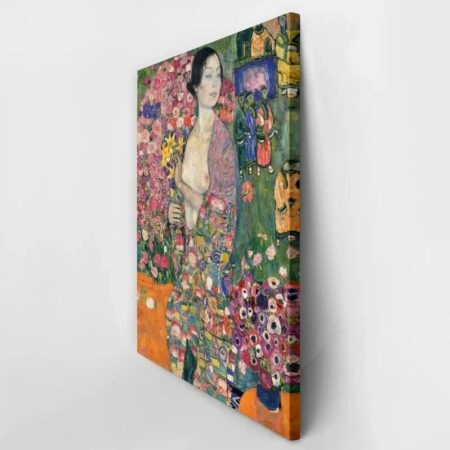 Πινακας σε καμβά KLIMT - THE DANCER - Gustav Klimt Sticky 3