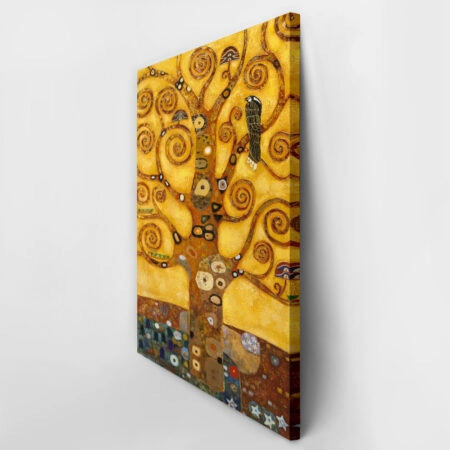 Πινακας σε καμβά KLIMT - TREE OF LIFE (DETAIL) - Gustav Klimt Sticky 3