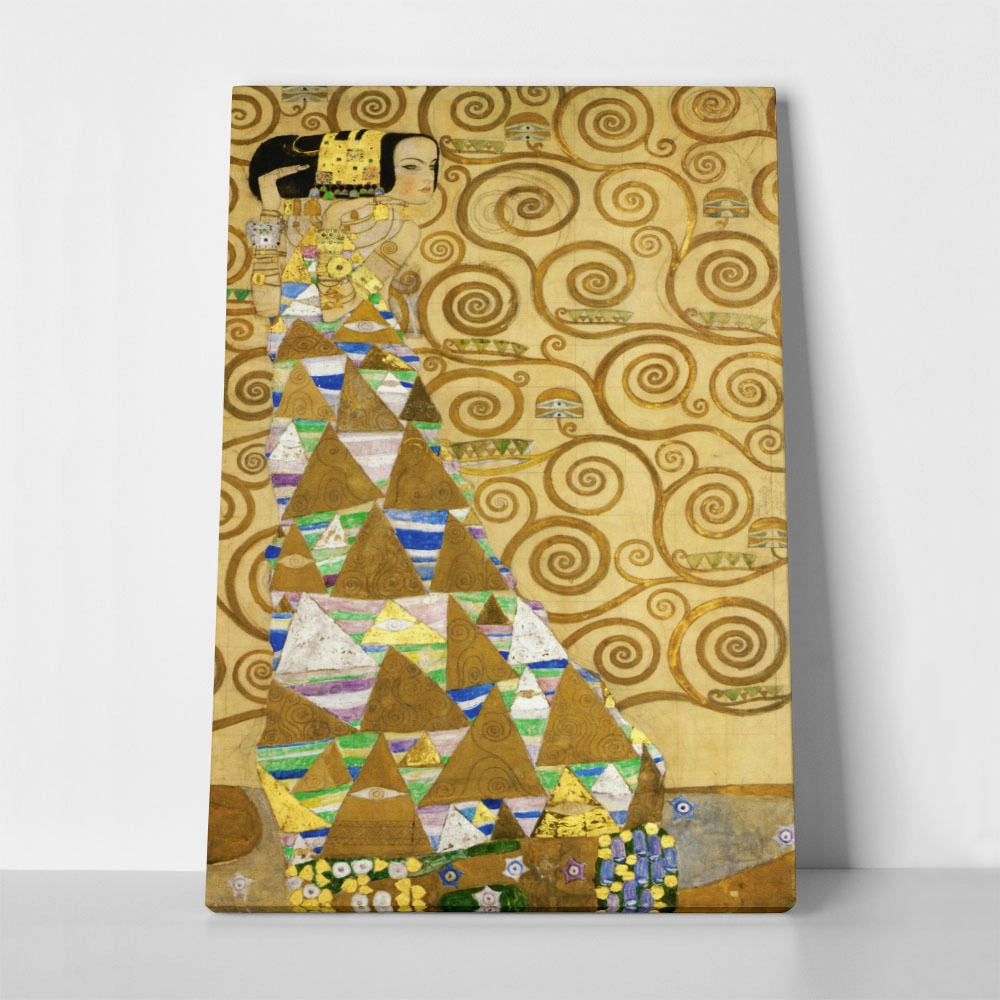 Πινακας σε καμβά KLIMT - EXPECTATION