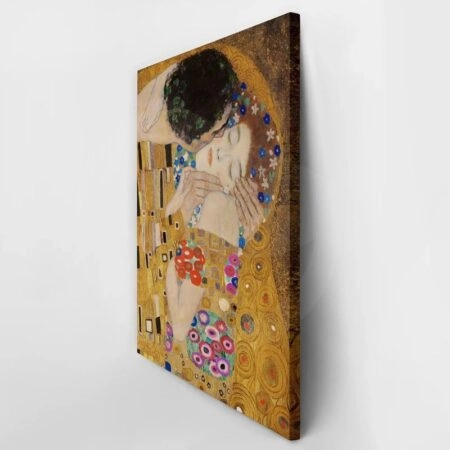 Πινακας σε καμβά KLIMT - KISS (DETAIL) - Gustav Klimt Sticky 3