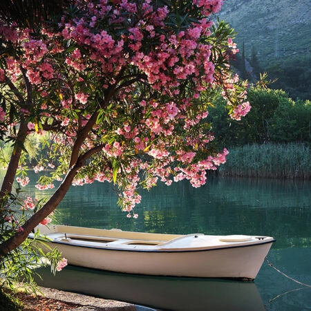 Πινακας σε καμβά LAKE 1 - Βαρκες και Καραβια Sticky 4