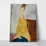 Πινακας σε καμβά MODIGLIANI JAUNE - LE SWEATER