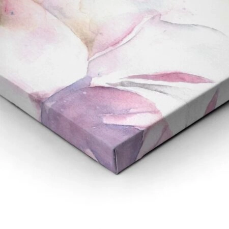 Πινακας σε καμβά MAGNOLIA FLOWER TREE WATERCOLOR PAINTING - Μανολιες Sticky 2