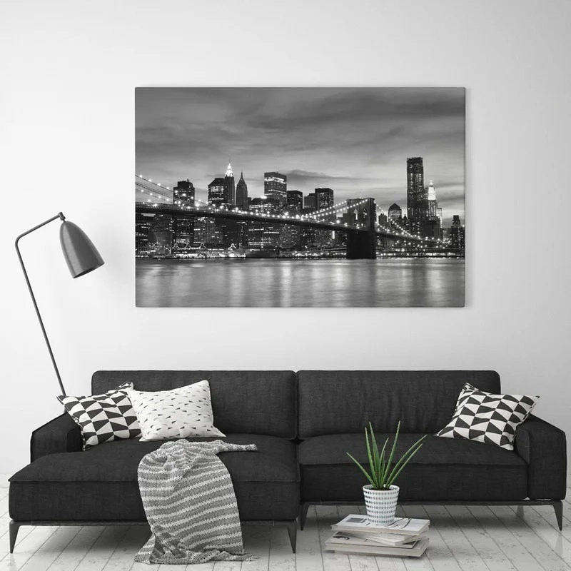 Πινακας σε καμβά MANHATTAN SKYLINE