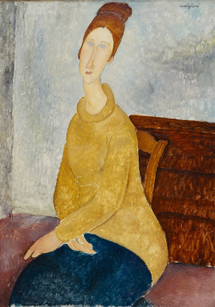 Πινακας σε καμβά MODIGLIANI JAUNE - LE SWEATER