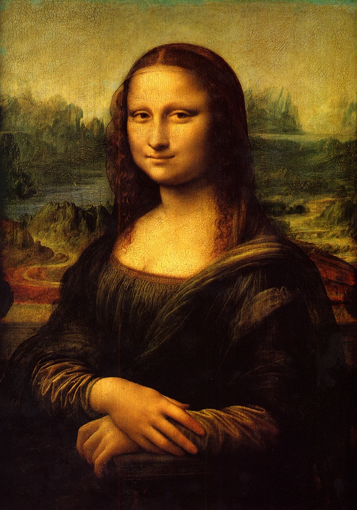 Πινακας σε καμβά DA VINCI - MONA LISA