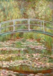 Πινακας σε καμβά MONET - BRIDGE OVER WATER LILY POND