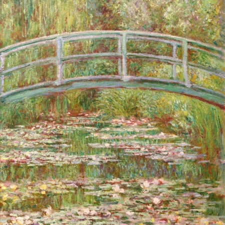 Πινακας σε καμβά MONET - BRIDGE OVER WATER LILY POND - Monet Claude Sticky 5
