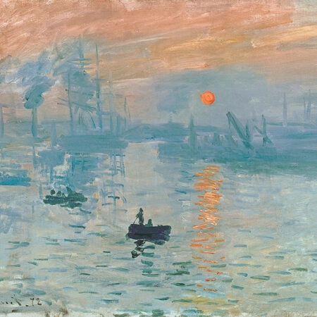 Πινακας σε καμβά MONET - SUNRISE - Monet Claude Sticky 5