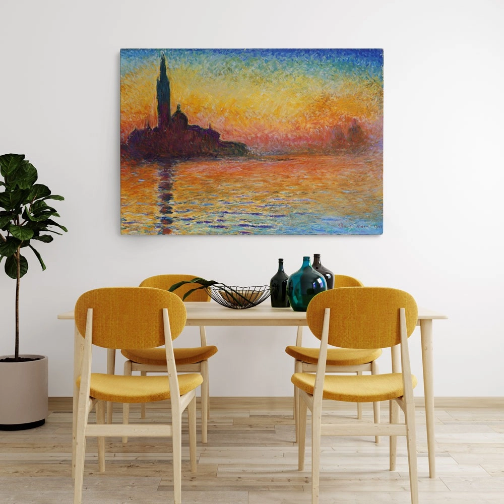 Πινακας σε καμβά MONET - SUNSET