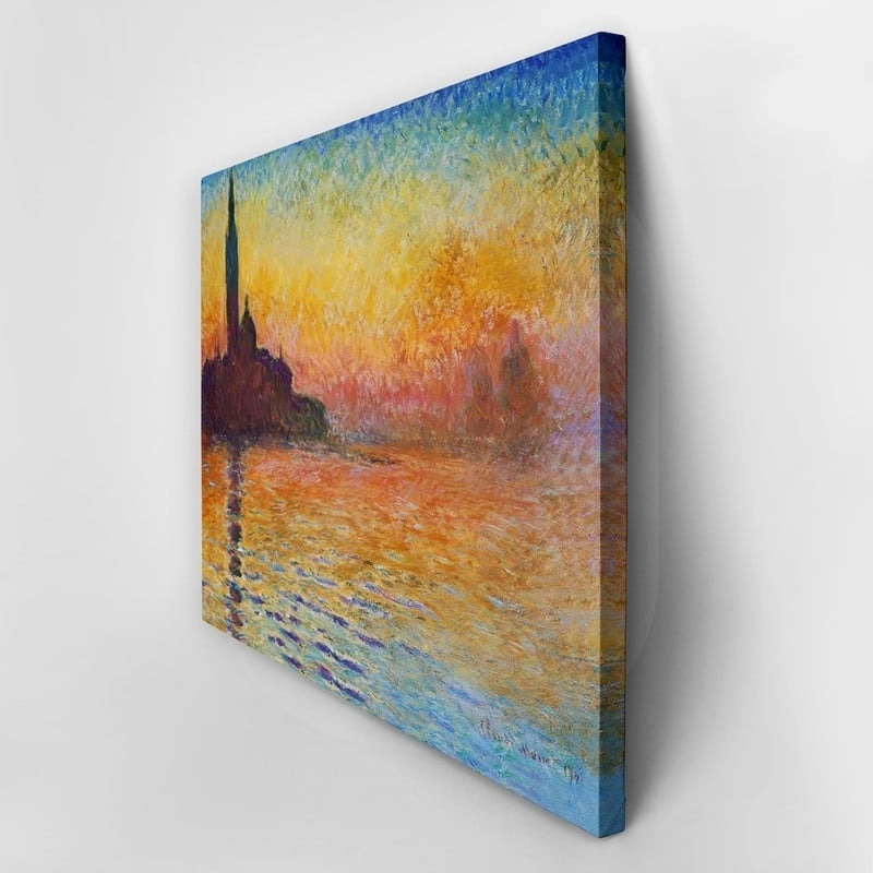 Πινακας σε καμβά MONET - SUNSET