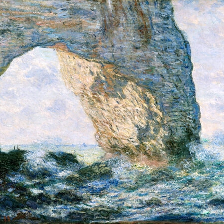 Πινακας σε καμβά MONET - THE MANNEPORT - Monet Claude Sticky 5