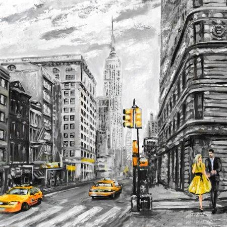 Πινακας σε καμβά NEW YORK PAINTING - Νεα Υορκη Sticky 5