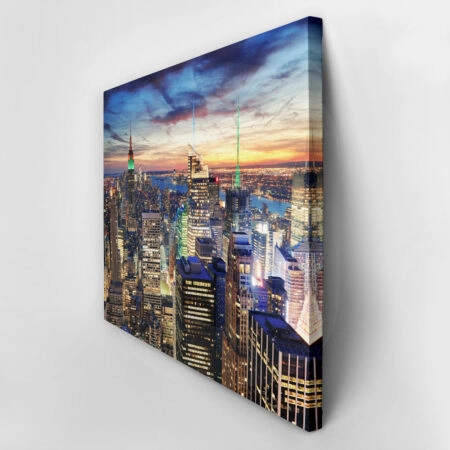 Πινακας σε καμβά NEW YORK SKYSCRAPERS - Νεα Υορκη Sticky 3
